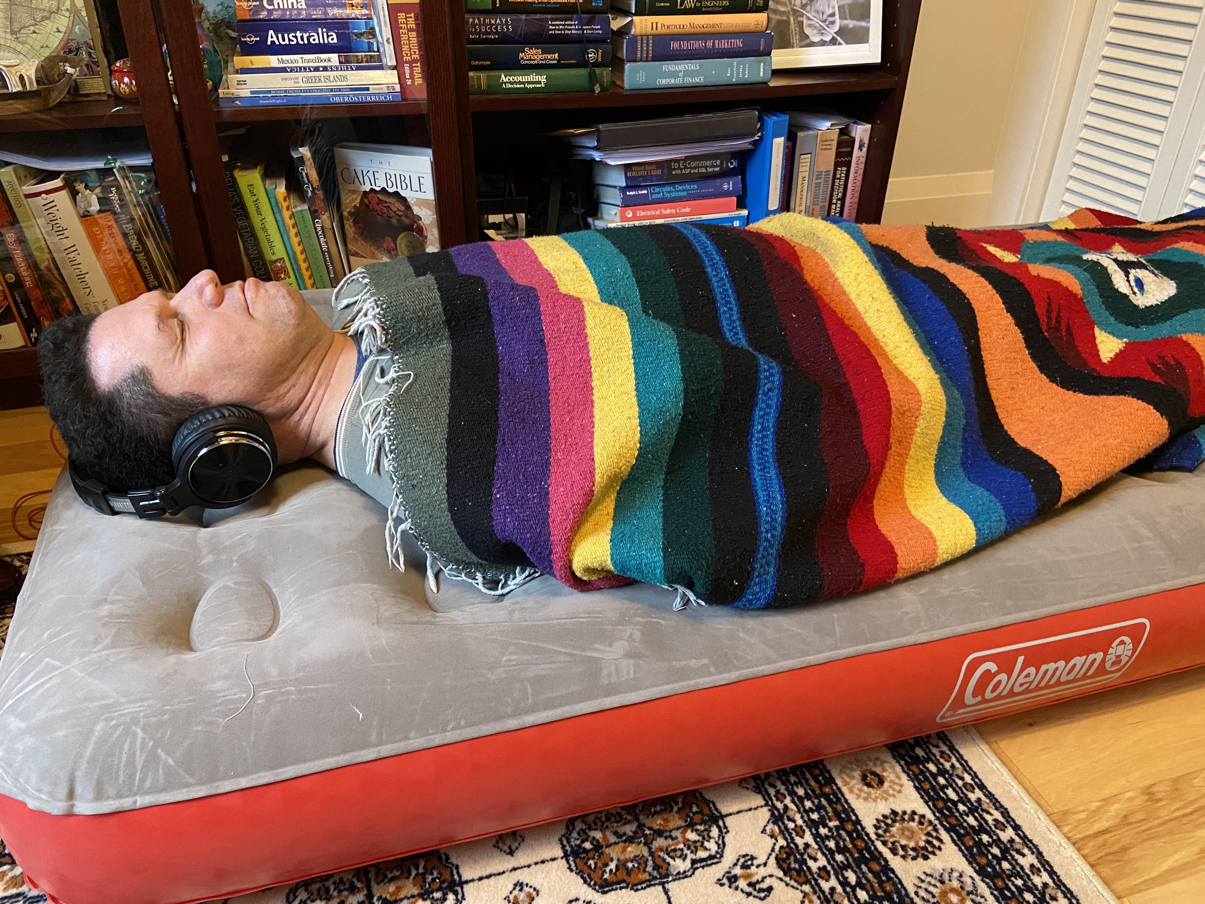 Exploring consciousness Meditation setup
